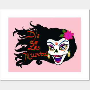 dia de los muertos Posters and Art